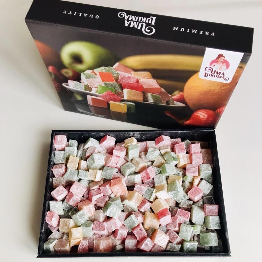Лукум ассорти кубики 250гр