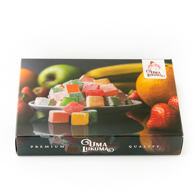 Лукум ассорти кубики 250гр